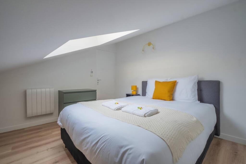 Ferienwohnung Le Boulingrin Reims Exterior foto
