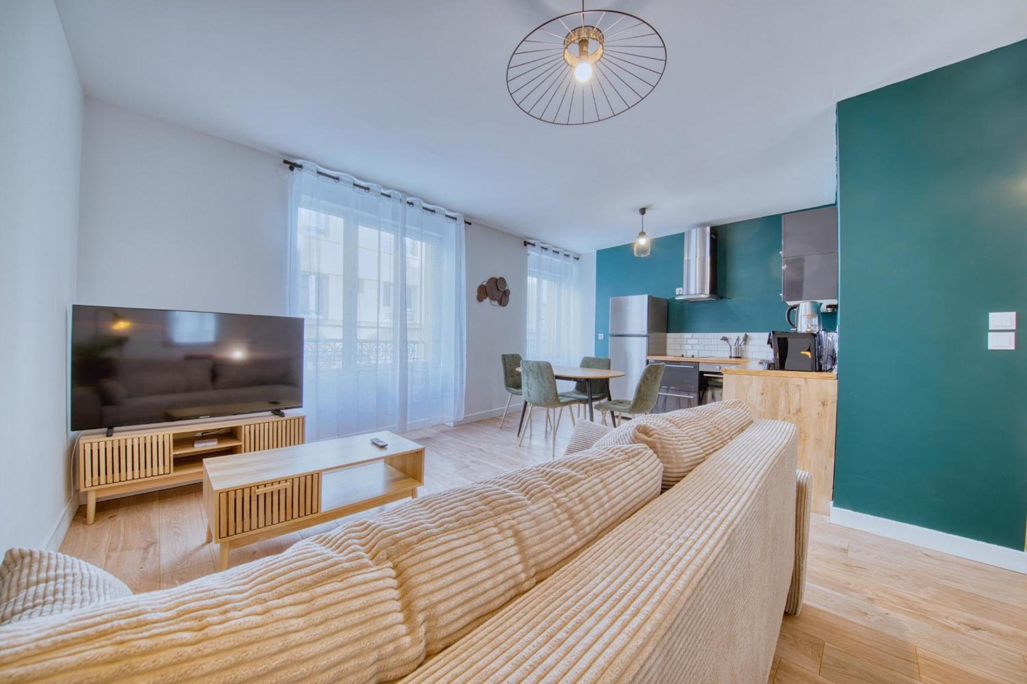 Ferienwohnung Le Boulingrin Reims Exterior foto