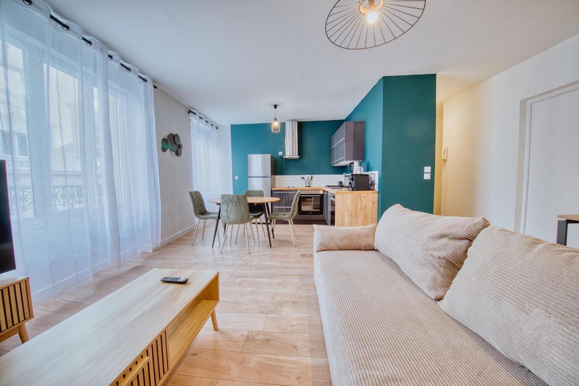 Ferienwohnung Le Boulingrin Reims Exterior foto